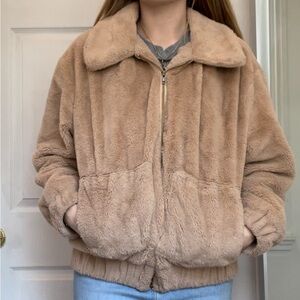Women’s Teddy Zip Up Jacket